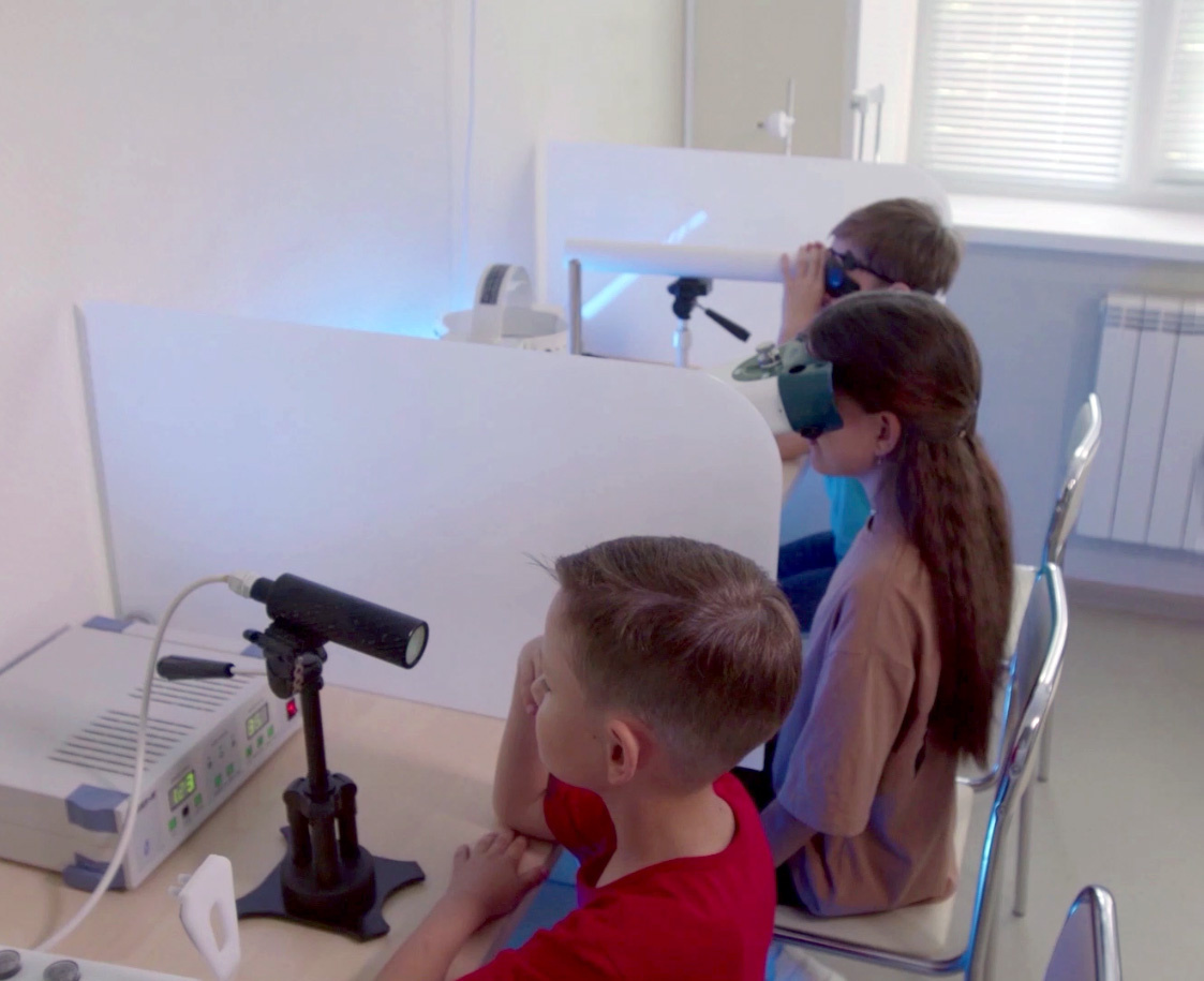 Процесс аппаратного лечения в МНТК–Чебоксары