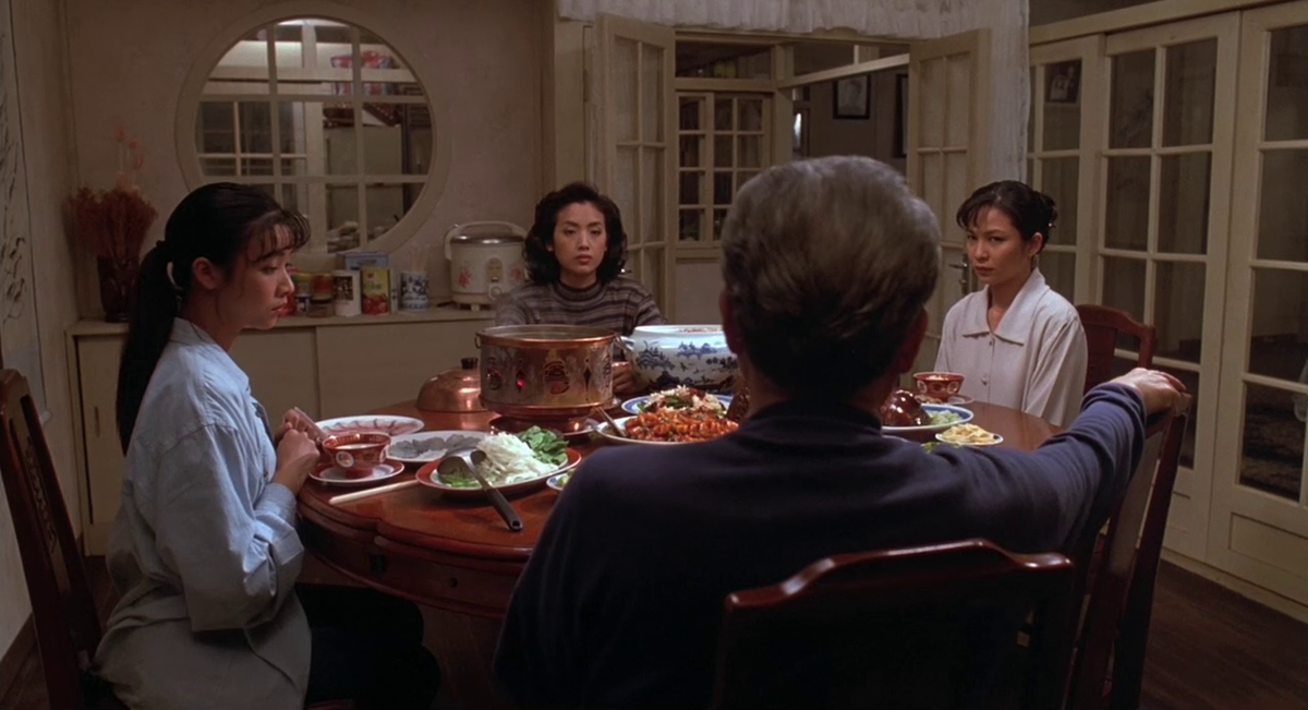 Кадр из фильма "Ешь, пей, мужчина, женщина" (1994)