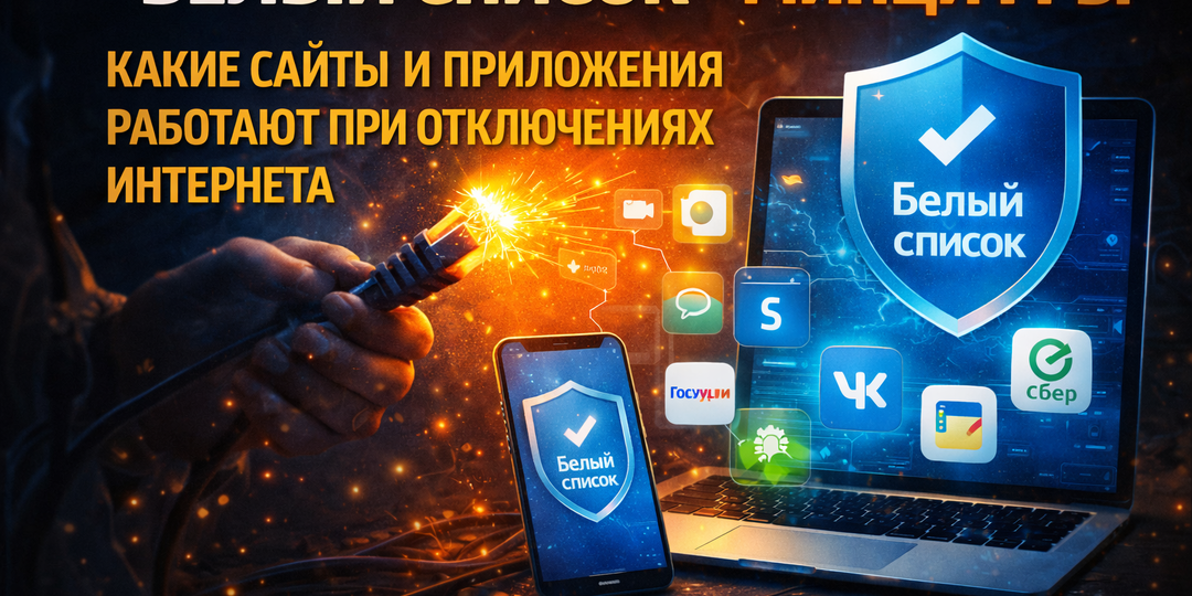 «Белый список» Минцифры: что будет работать, когда отключат интернет