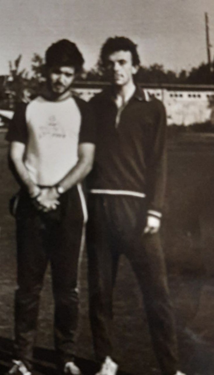 Алексей Леушкин (справа) в студенческие годы Фото: Бандитская Самара/Telegram