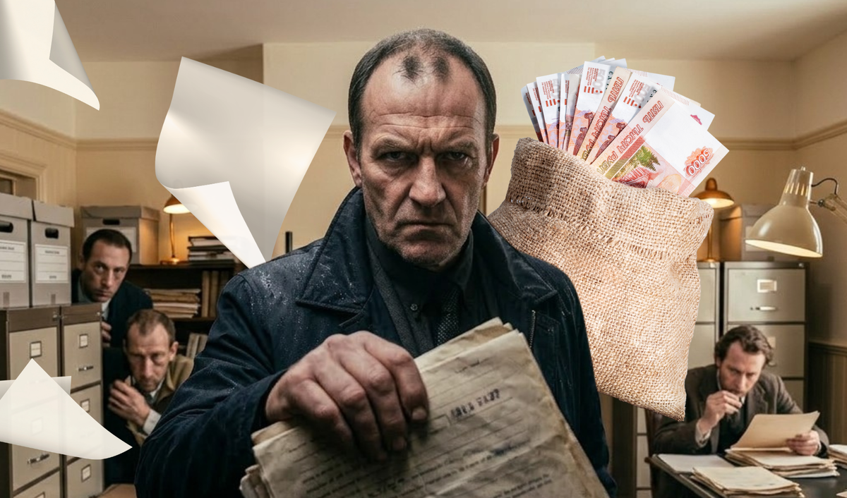    "Наш герой Вадим М. пришёл в профессию по знакомству. КОЛЛАЖ: ПОЛИНА КРАВЧЕНКО"