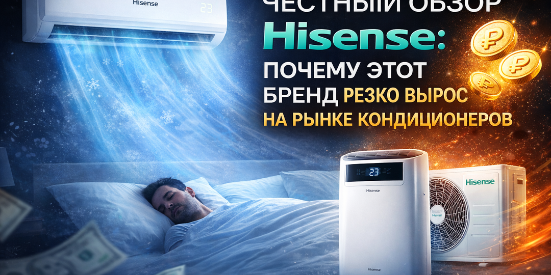 Честный обзор Hisense: почему этот бренд резко вырос на рынке кондиционеров
