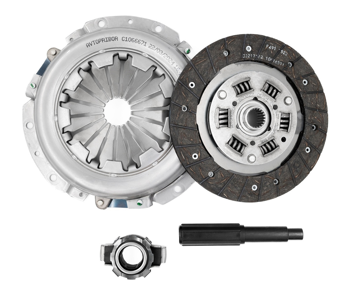 Комплект сцепления на автомобили семейства LADA производства АвтоВАЗ. Источник: НПК АВТОПРИБОР. 
