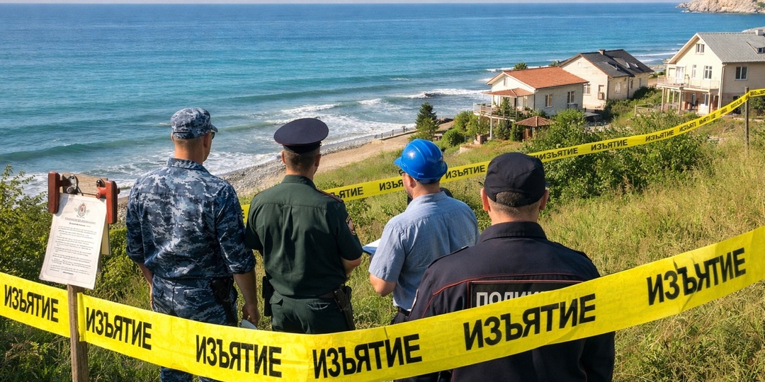 На Кубани суд изъял у людей 42 земельных участка у моря