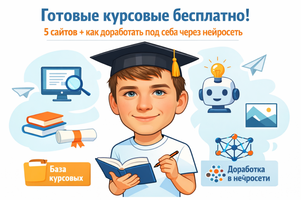    Готовые курсовые работы и советы по доработке с помощью нейросети admin