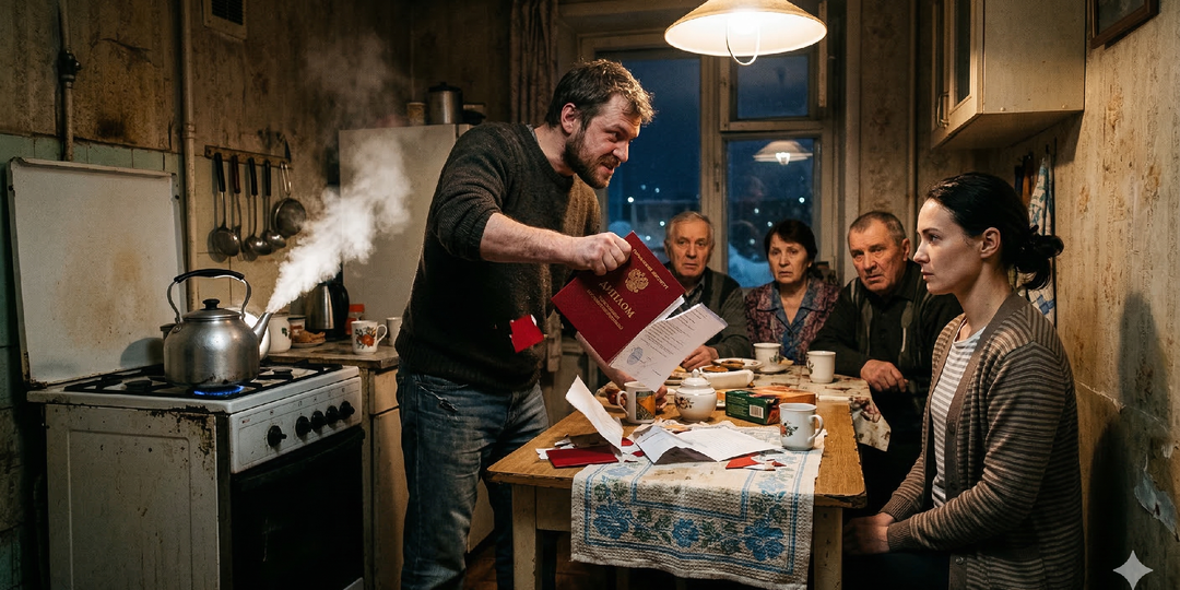 Муж при родне порвал мой диплом. Именно его запросил головной офис на следующий день