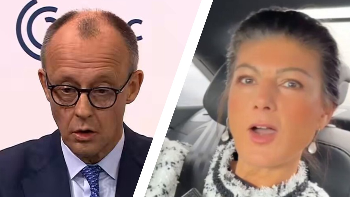 Фото: соцсети Фридриха Мерца и Сары Вагенкнехт