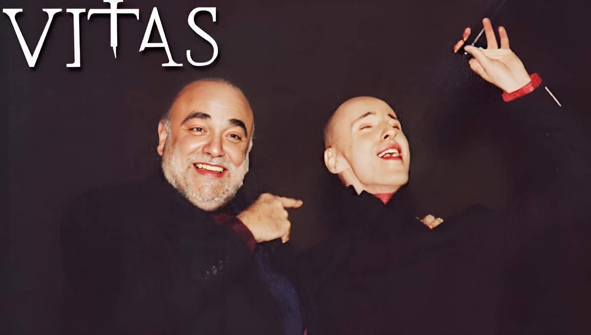 Демис Руссос с Витасом, фото