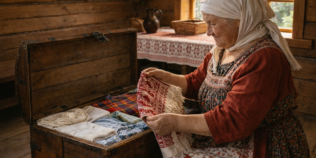 Что хранилось в сундуках у наших бабушек