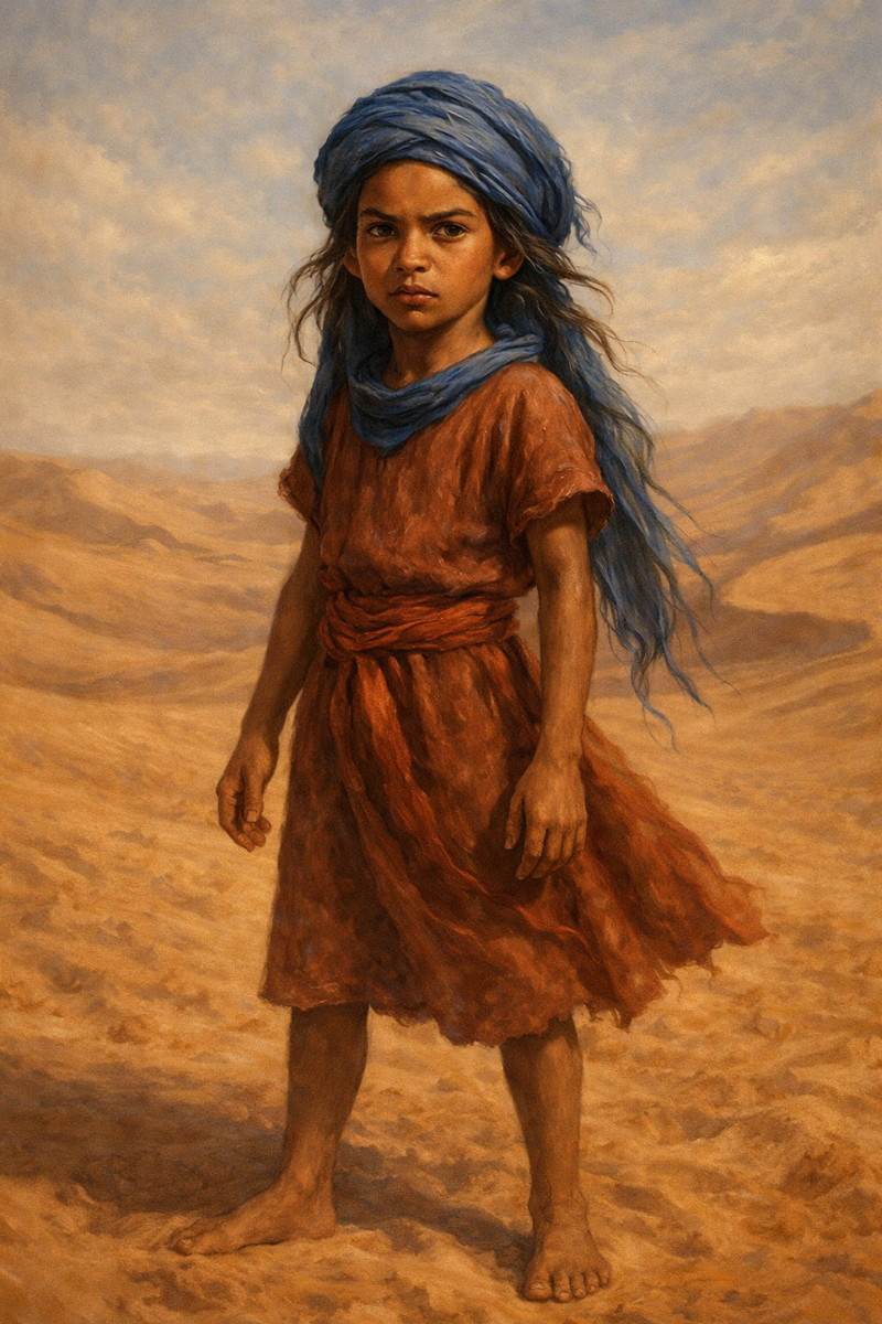 Аиша. Девочка из племени туарегов