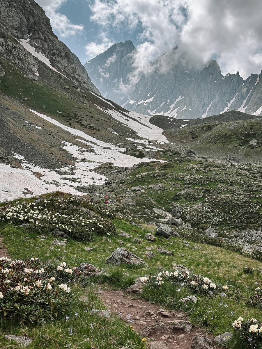 Маршрут к Абуделаурским озерам