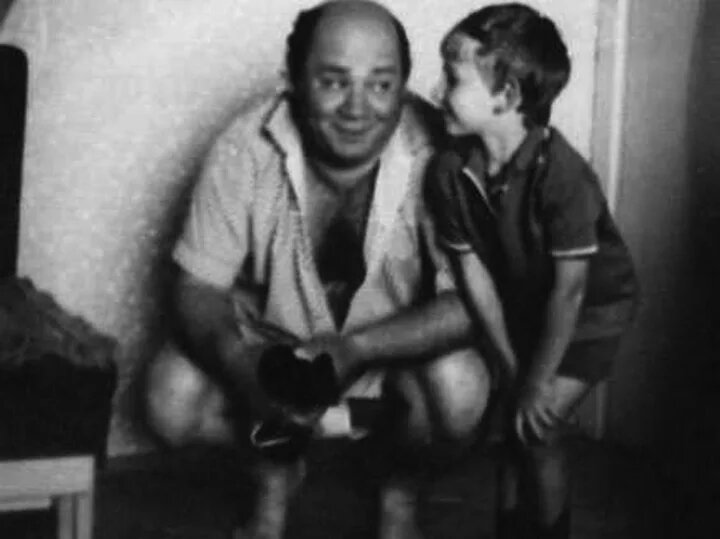 Евгений Леонов с сыном