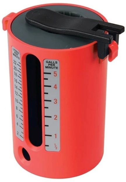 Кружка для измерения расхода воды. Фото: freeflush.co.uk