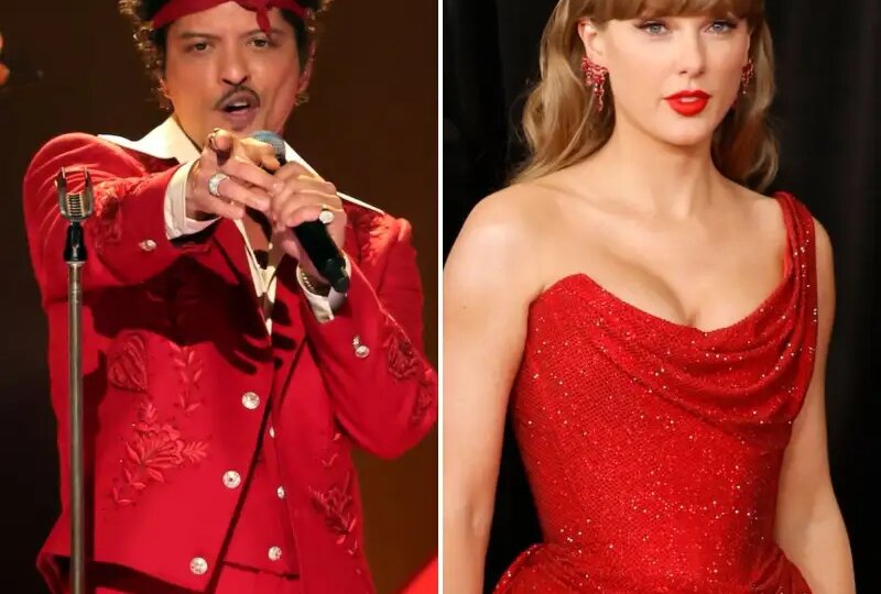 Бруно Марс отреагировал на утверждения о том, что он «лайкнул» пост, в котором Тейлор Свифт назвали «бездарной»