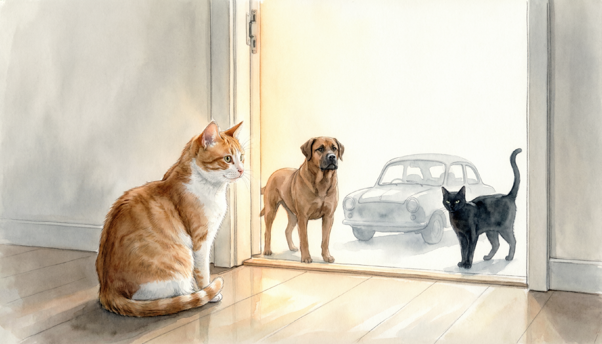 скучно ли коту дома