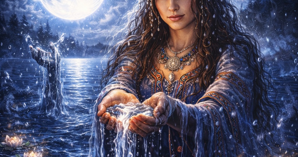 Почему Макошь связана с водой и луной