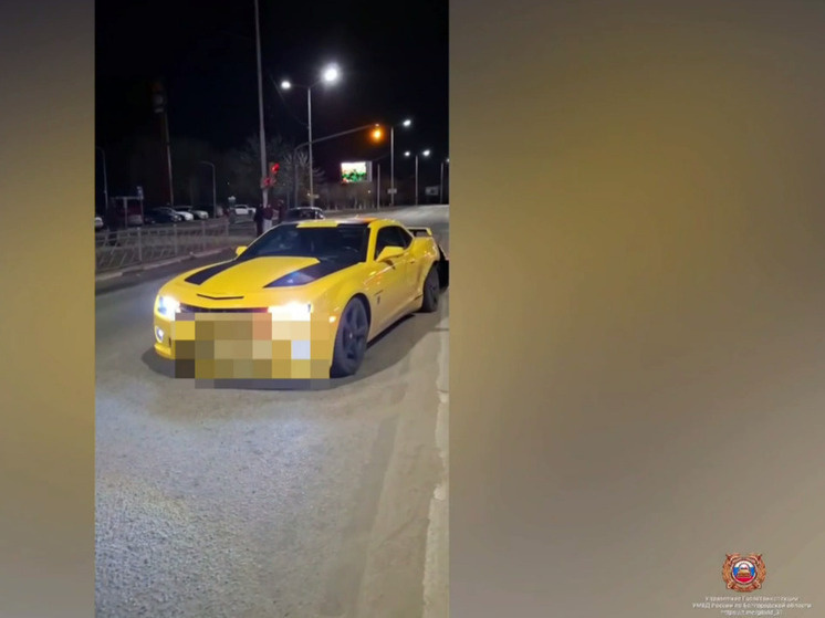     Женщина на «Ладе Калине» въехала в «Шеврале Камаро» в Старом Осколе, фото: скриншот видео со страницы t.me/gibdd_31