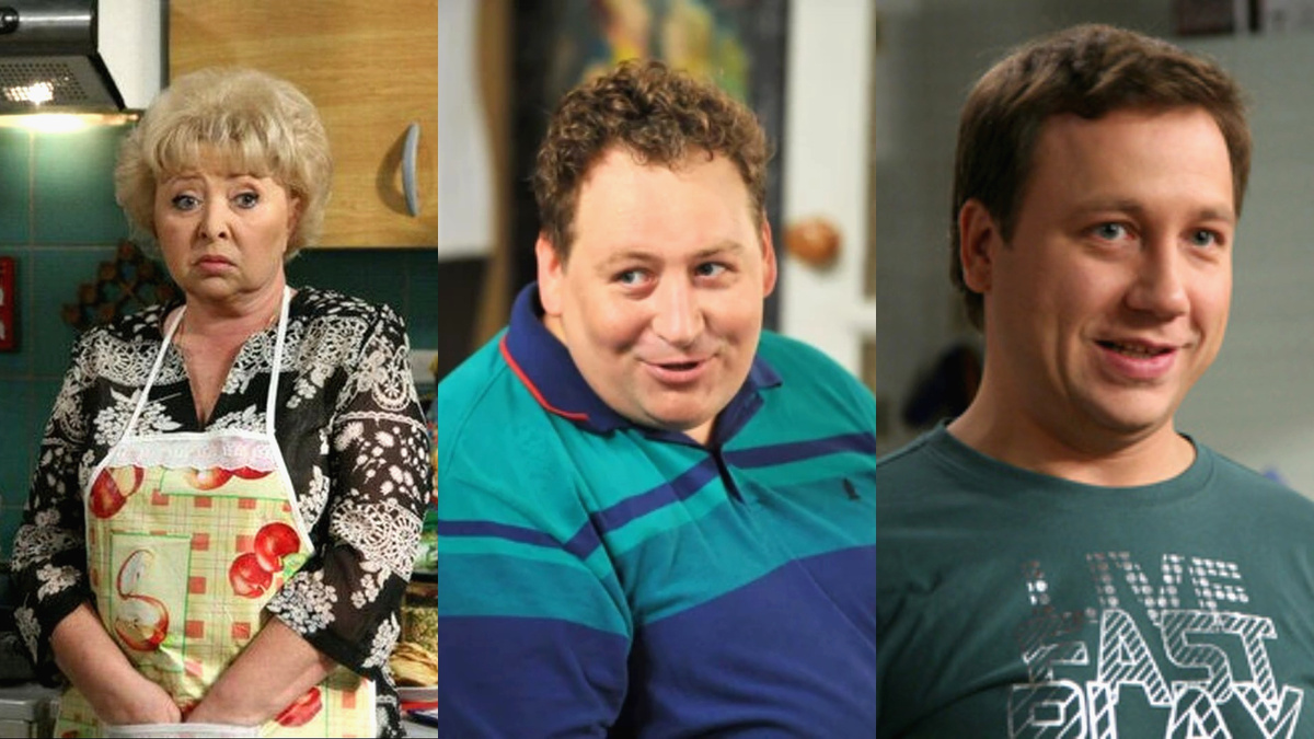 Галина Ивановна, Лёня и Костя. Фото из открытого доступа