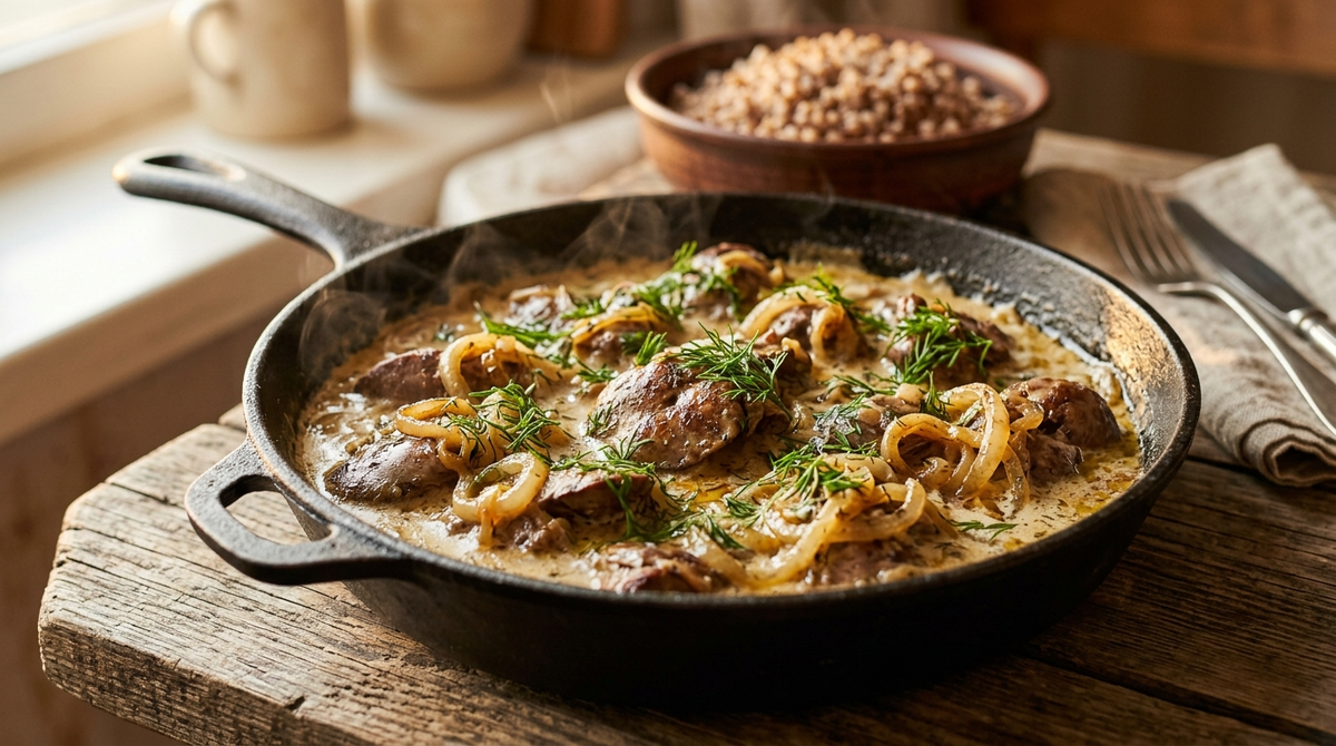 Субпродукт, который недооценивают — а зря: быстро, бюджетно и сытно