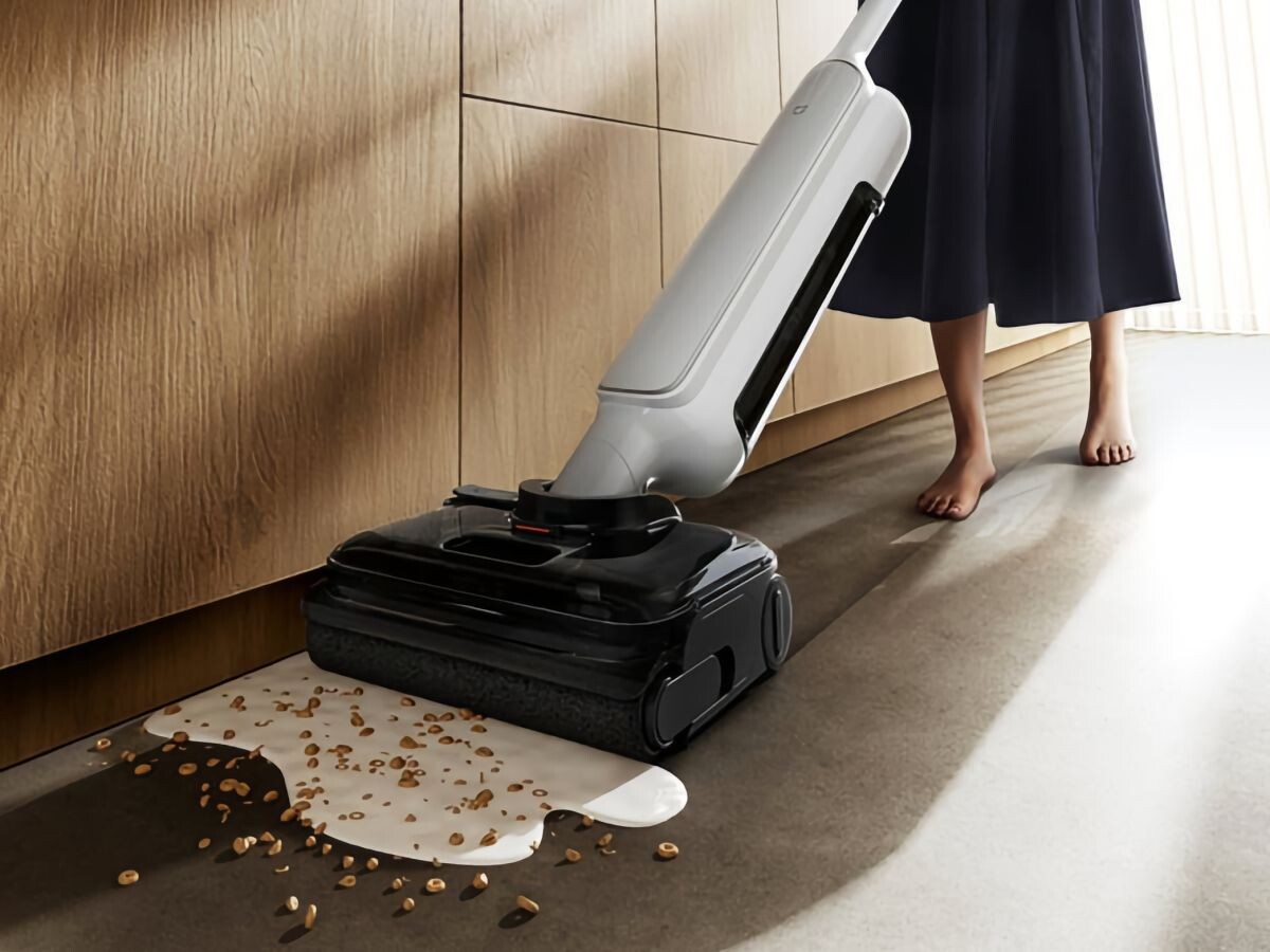    Новый беспроводной пылесос Xiaomi сможет удалить почти любую грязь паром