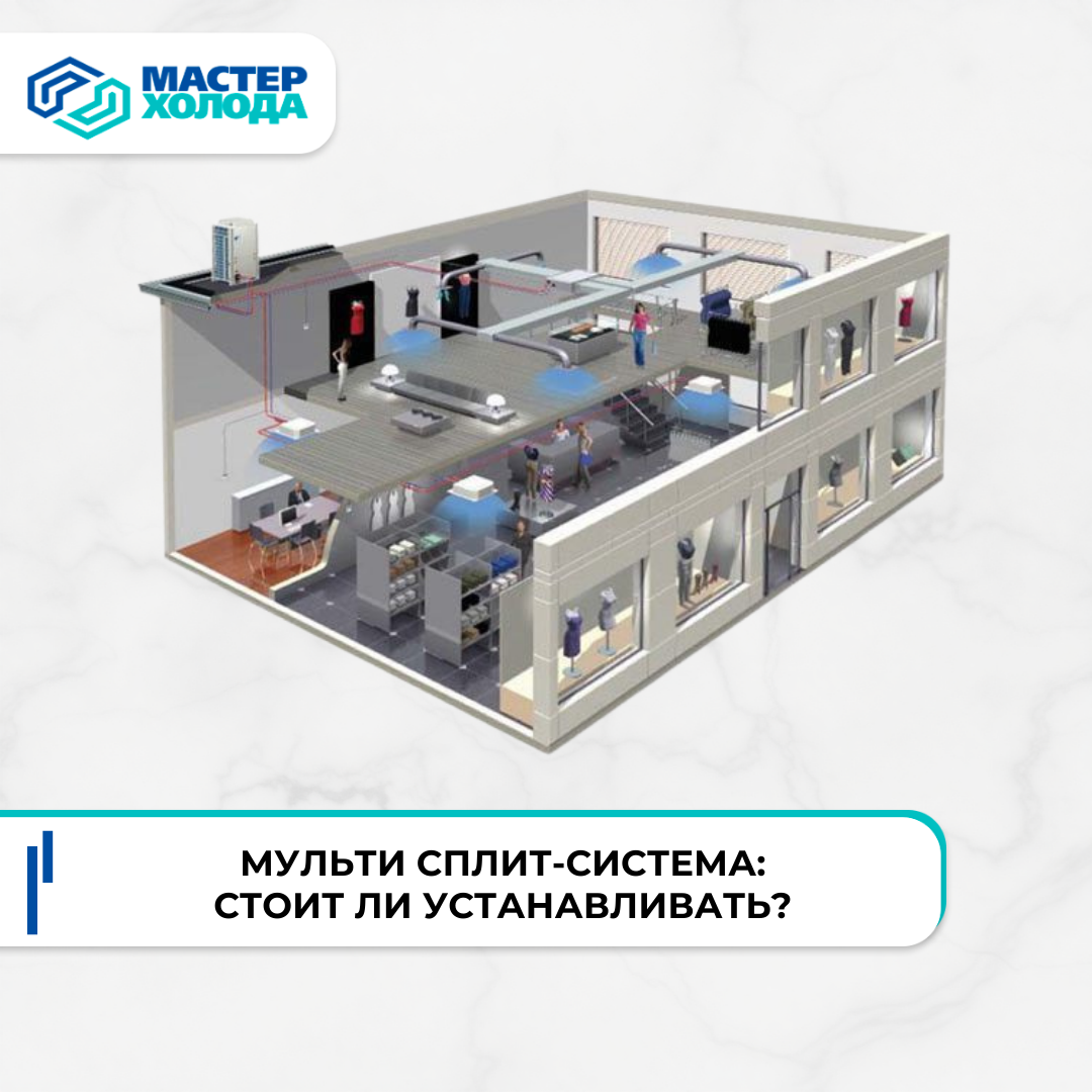 Мульти сплит-система: профессиональный подбор и монтаж в Мастер Холода в Крыму