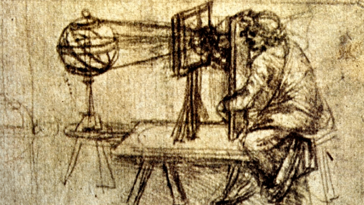 Рирунок Леонардо Да Винчи