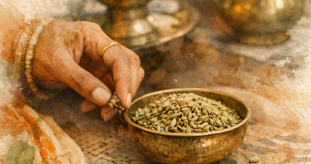 Секрет индийских ресторанов: натуральная «жвачка», которая за 15 минут убирает тяжесть после еды