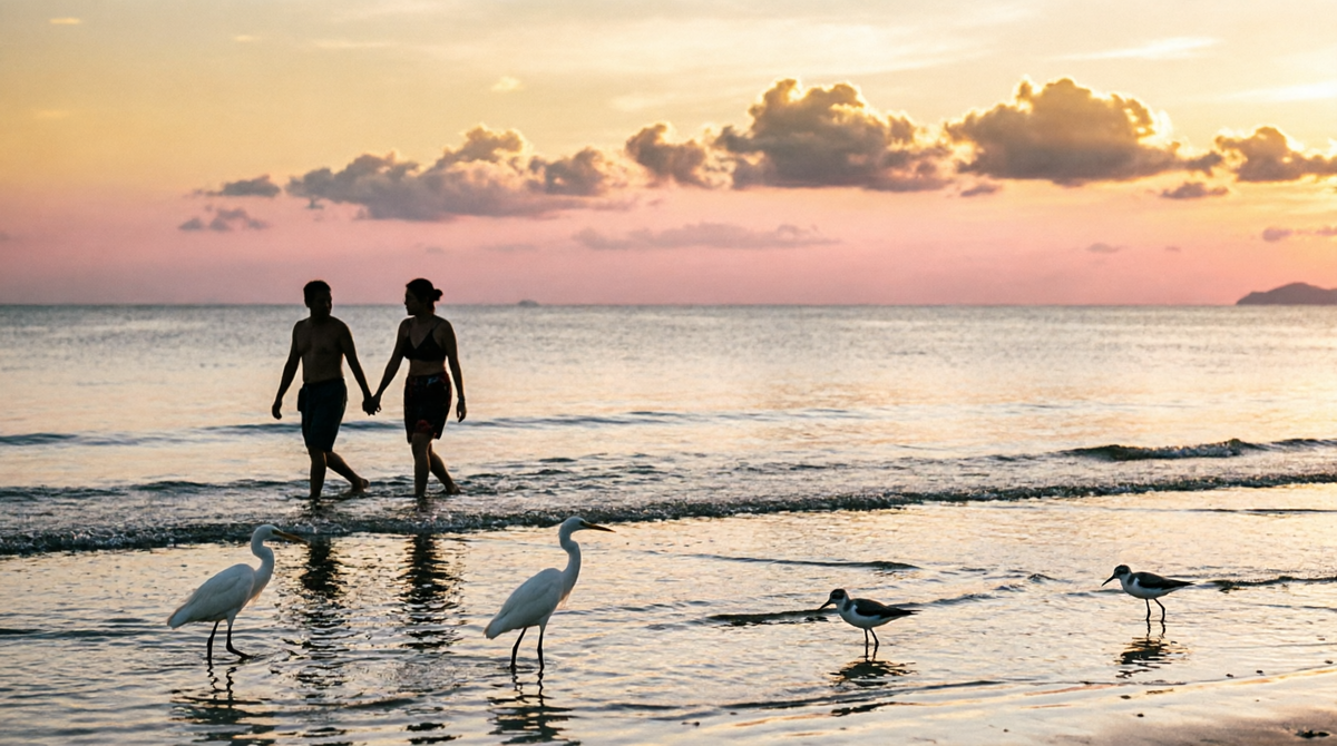 Где в апреле сезон для пляжного отдыха на море