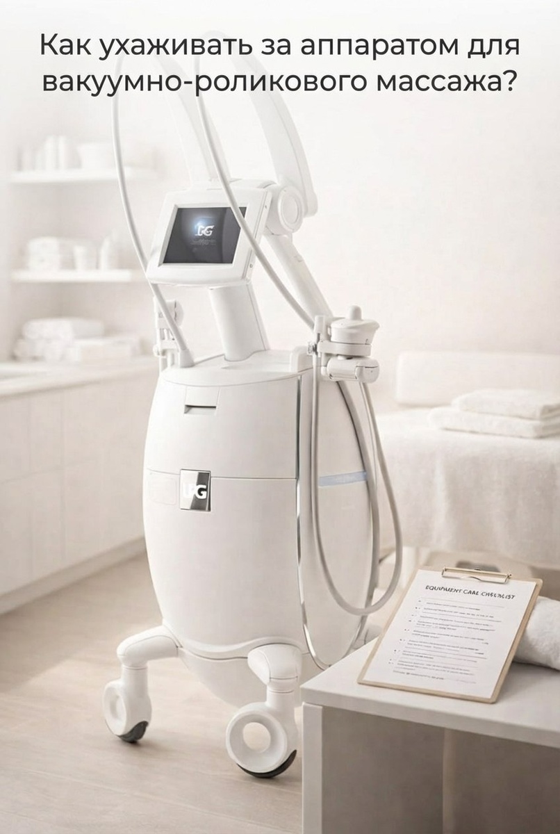 Как ухаживать за аппаратом для вакуумно-роликового массажа (типа LPG)?
