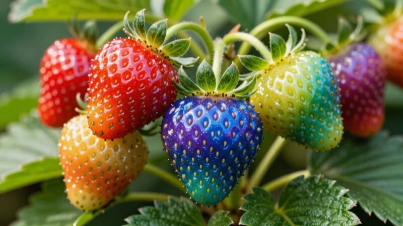     Клубника. Ягоды Нейросеть