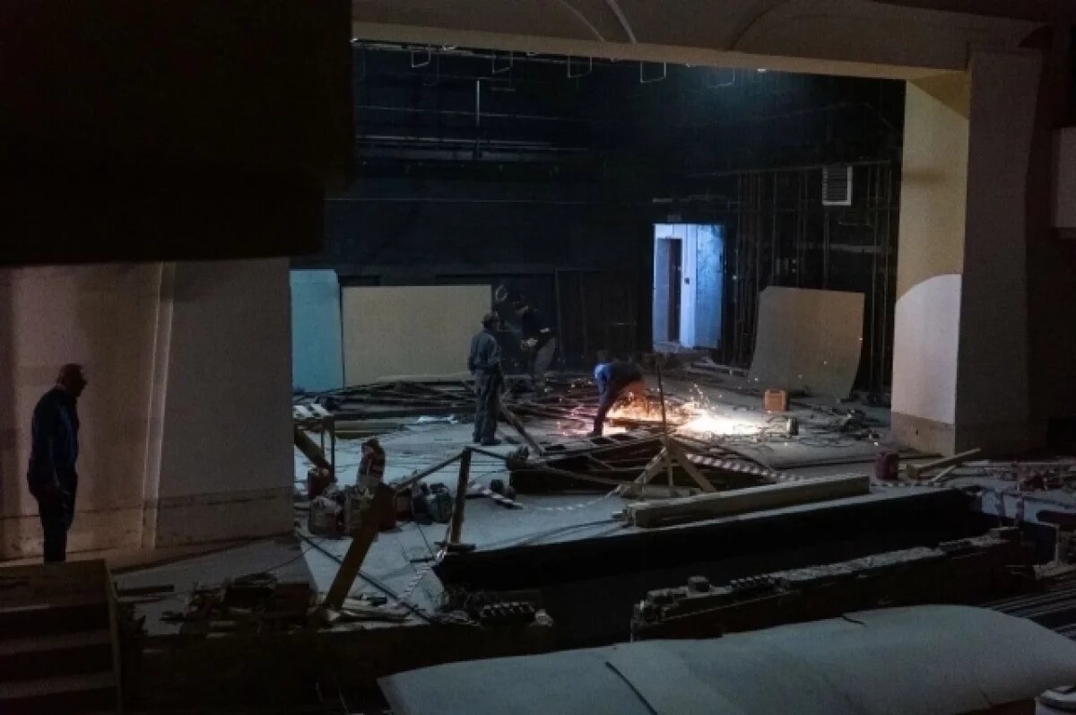    Мэр Кемерова рассказал, как идёт ремонт Театра для детей и молодёжи