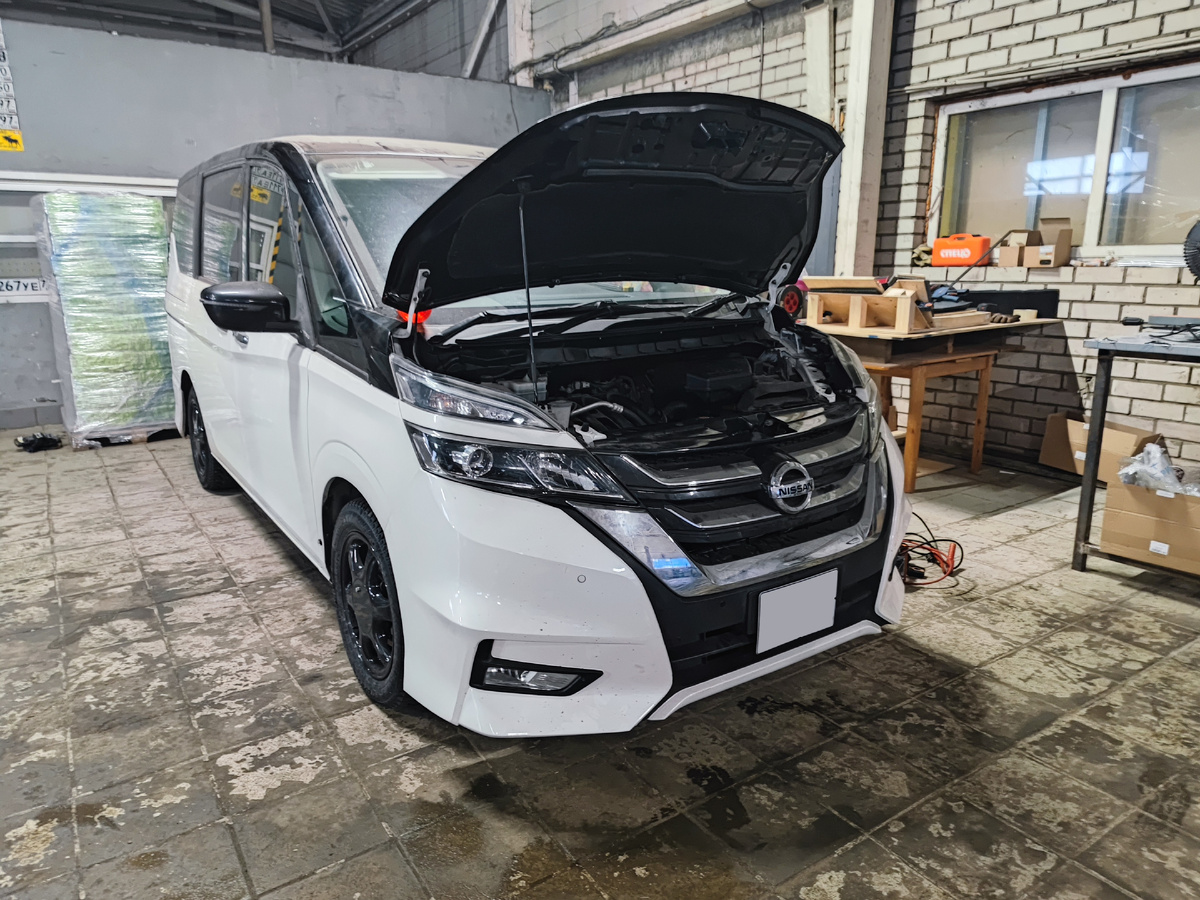 Nissan Serena C27 2016г 2.0i 150л.с. — Перевод на стандарты Евро2 + Отключение клапана EGR