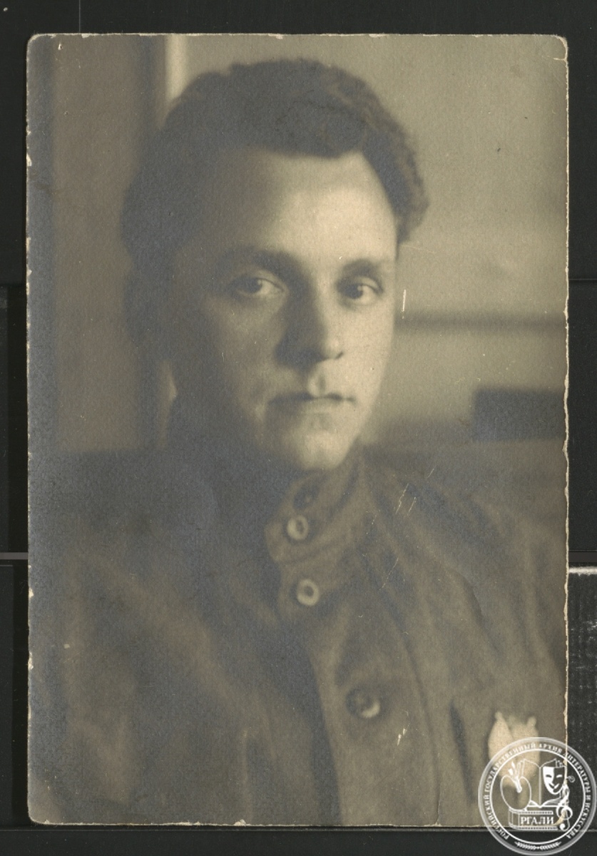 Фотография Д.А. Фурманова. 1924 г. РГАЛИ. Ф. 1376. Оп. 1.