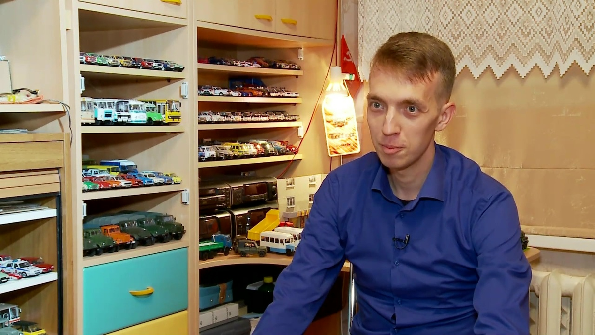 Владислав Игнатюгин, коллекционер моделей советских автомобилей