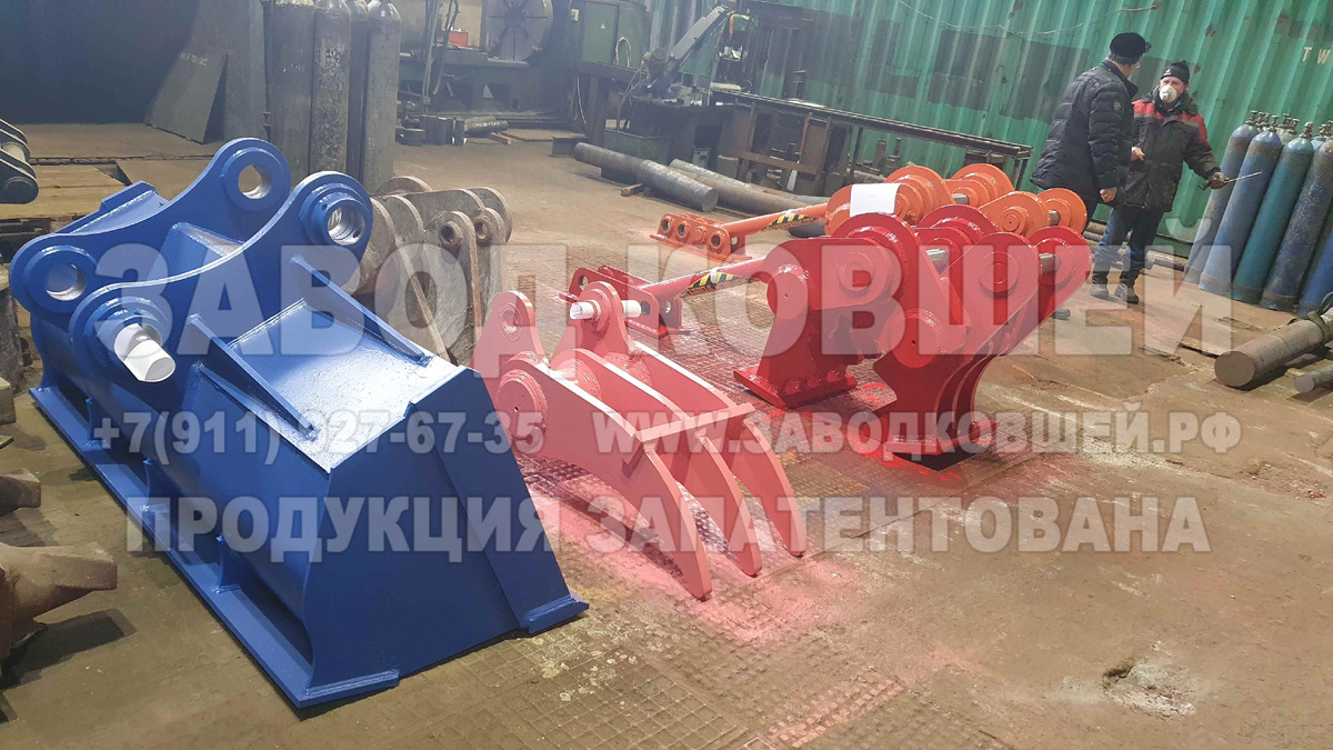 Механические усиленные крашеры ЗАВОДа КОВШЕЙ на двойных подшипниках, смазка и обслуживание запрещены. Тел: 8-911-927-67-35 Анатолий Григорьевич (СПб). Сайт: заводковшей.рф