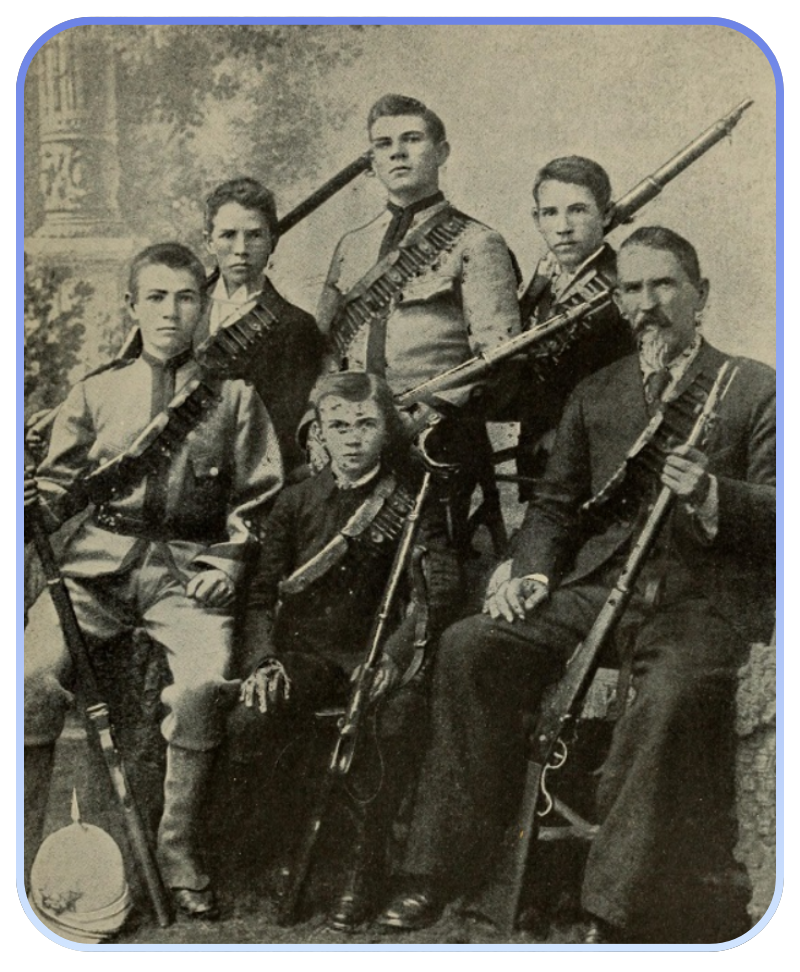 Буры - одни из первых европейских переселенцев в Африку. 