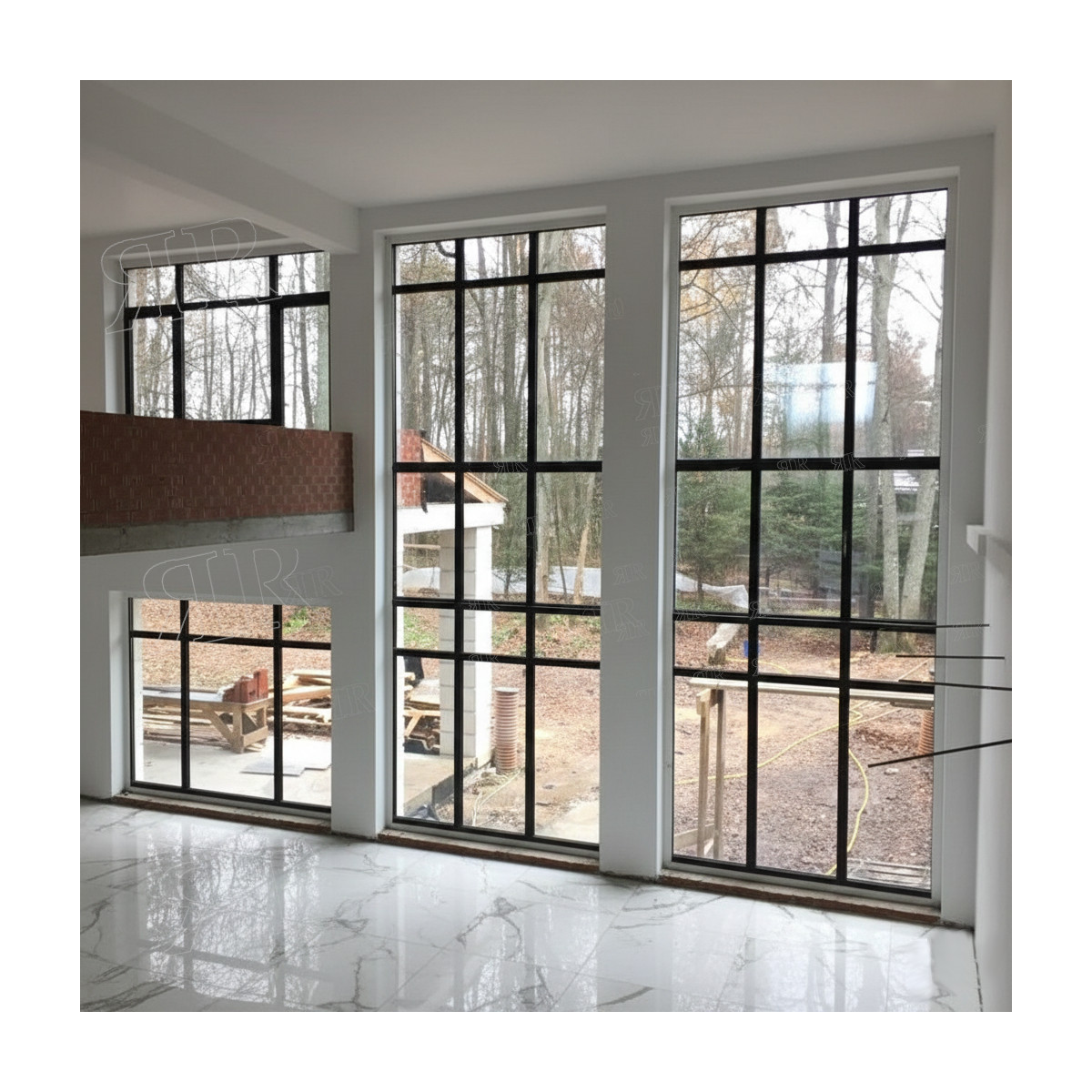 Панорамные окна Schuco: как делают стеклянные стены в загородных домах