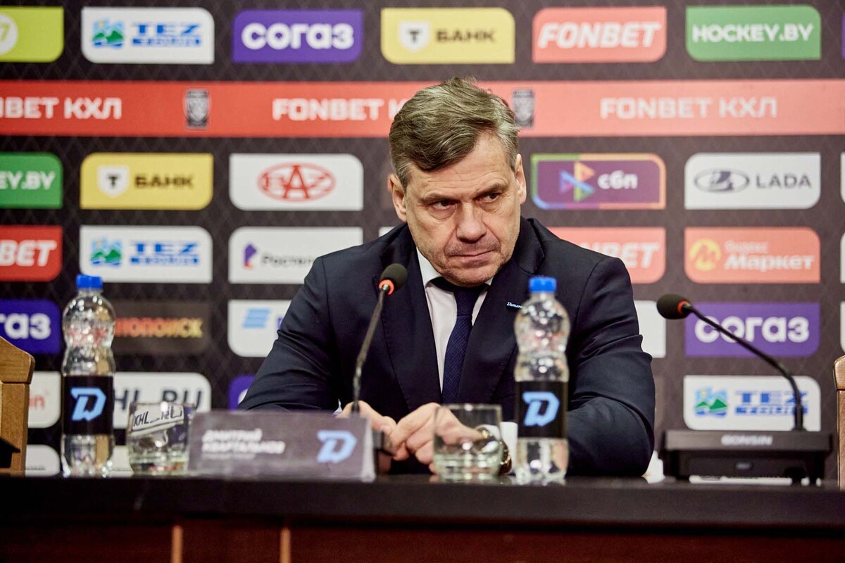  Главный тренер ХК «Динамо-Минск» Дмитрий Квартальнов. © Святослав Зоркий, Times.by