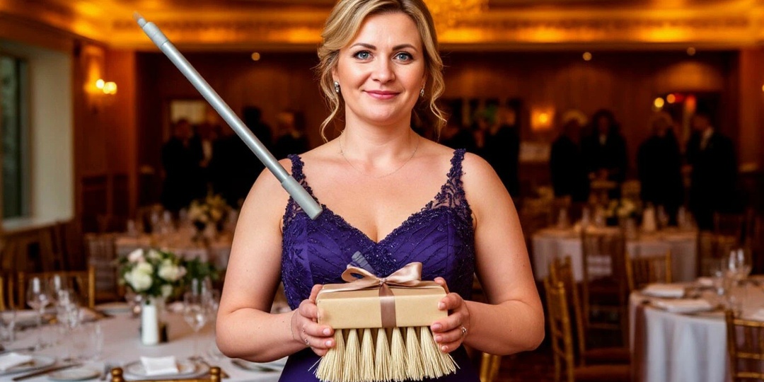 Зять подарил мне швабру заявив: Чтобы не забывала, кем всю жизнь работала.Все смеялись и даже моя дочь.. .