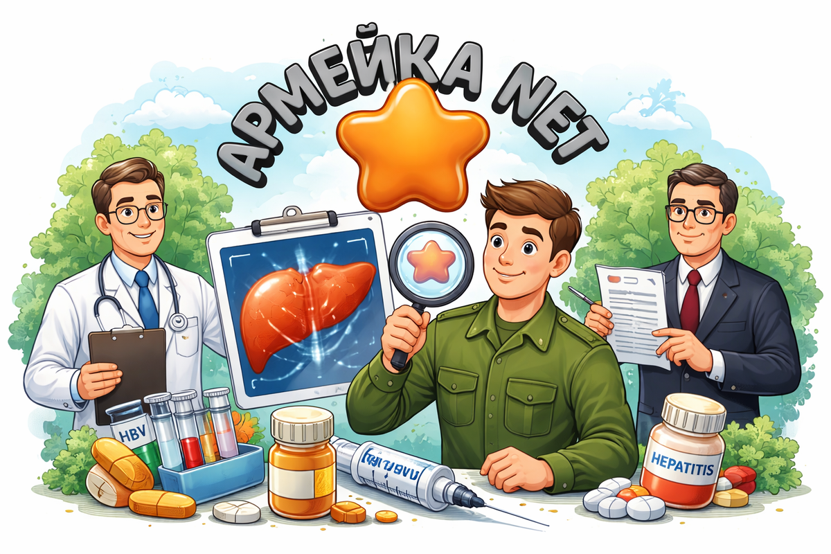 Берут ли в армию с гепатитом?