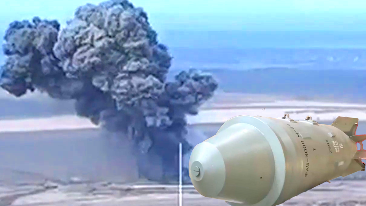 Удары трех российских авибомб ФАБ-3000 на Украине