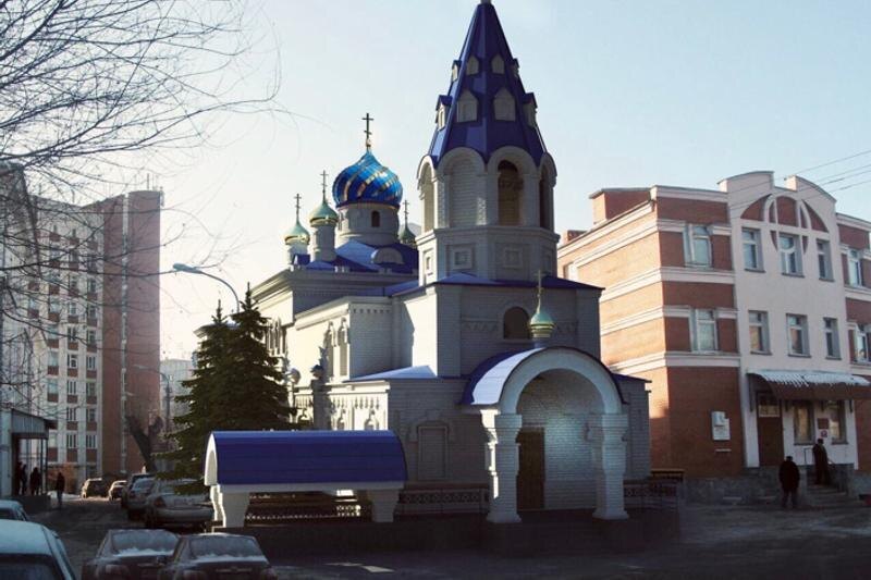    Храм иконы Божьей Матери «Нечаянная радость», «ВК». Храм в Челябинске