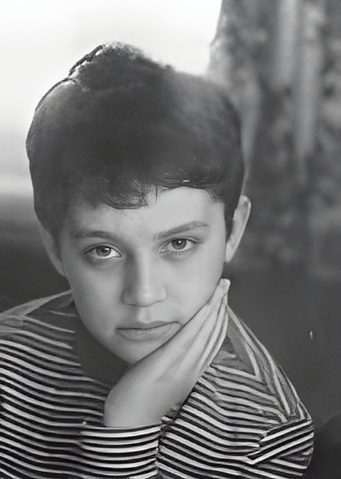 Максим Поташев в детстве