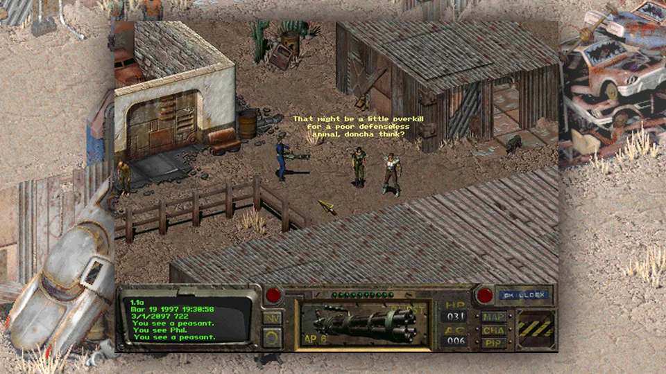 FALLOUT (1997, Interplay Entertainment). Источник: https://fallout.bethesda.net