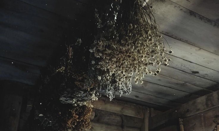 Травы сушили в сухих местах, подвешивая пучками. Иногда количество трав в пучке было определенным: 3, 7, 9.