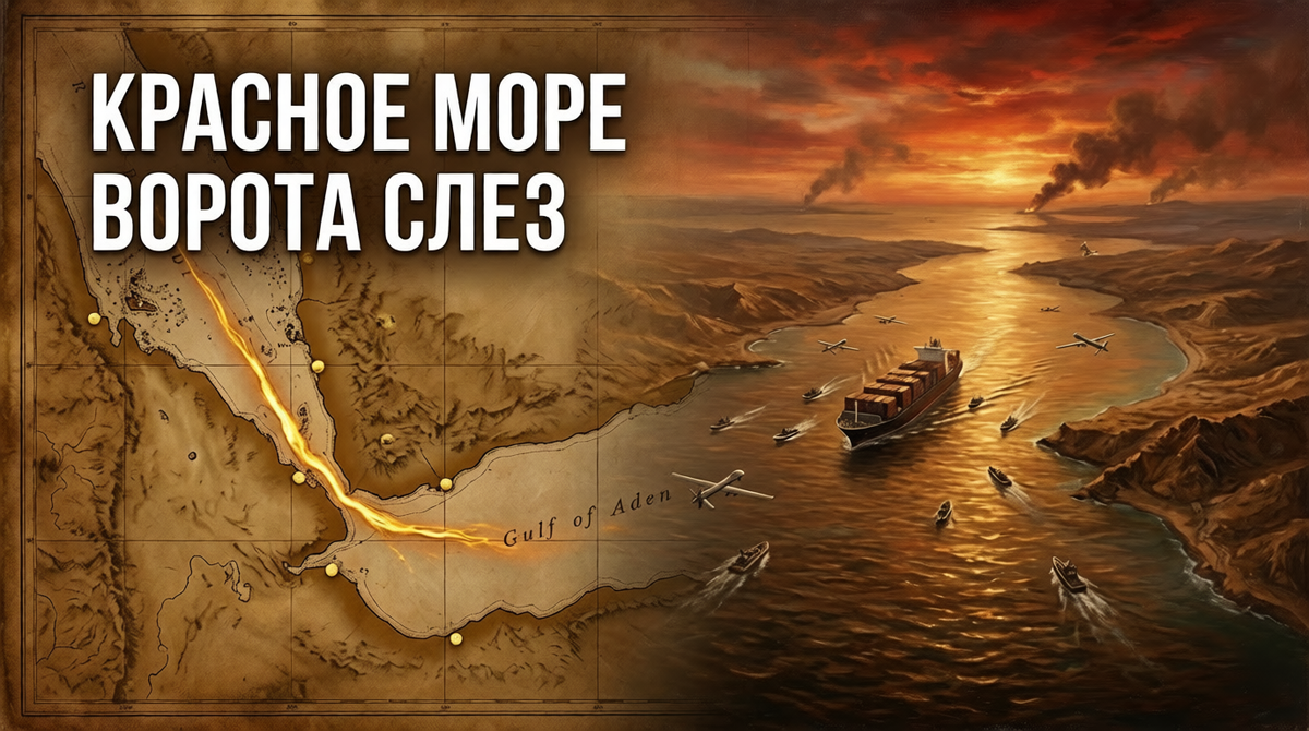 Баб-эль-Мандебский пролив — «Ворота слез», через которые проходит 12% мировой нефти.