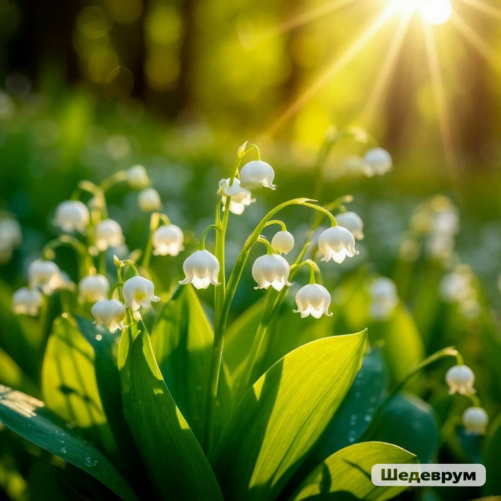 Просто фото весеннего ландыша :))) 