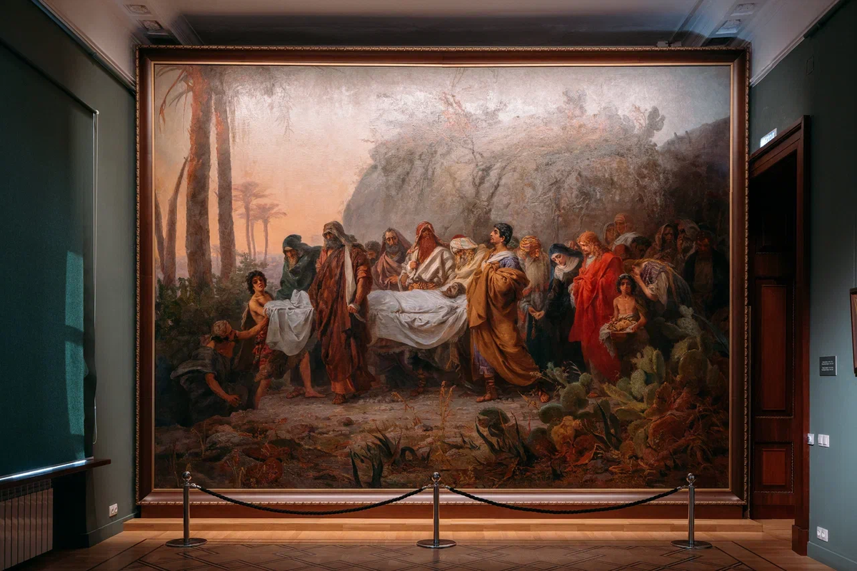 Николай Кошелев «Погребение Христа», 1881 год. Фото: Дима Четыре