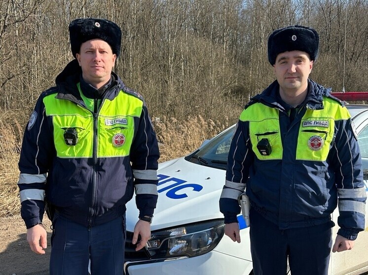     Инцидент произошел на Сырковском шоссе. Фото: пресс-служба ГИБДД по Новгородской области