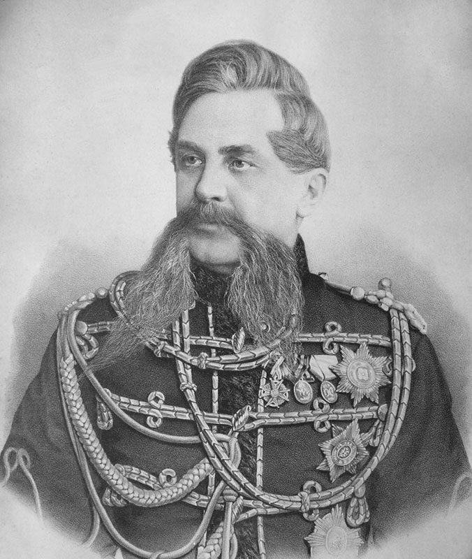 Петр Альбединский, изображение, конечно же, 
более позднего периода